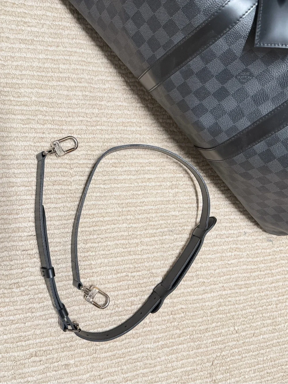 Authentic Louis Vuitton Keepall Bandoulière 55